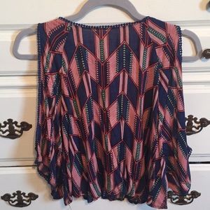 💙🧡 blue and orange tank top 🧡💙